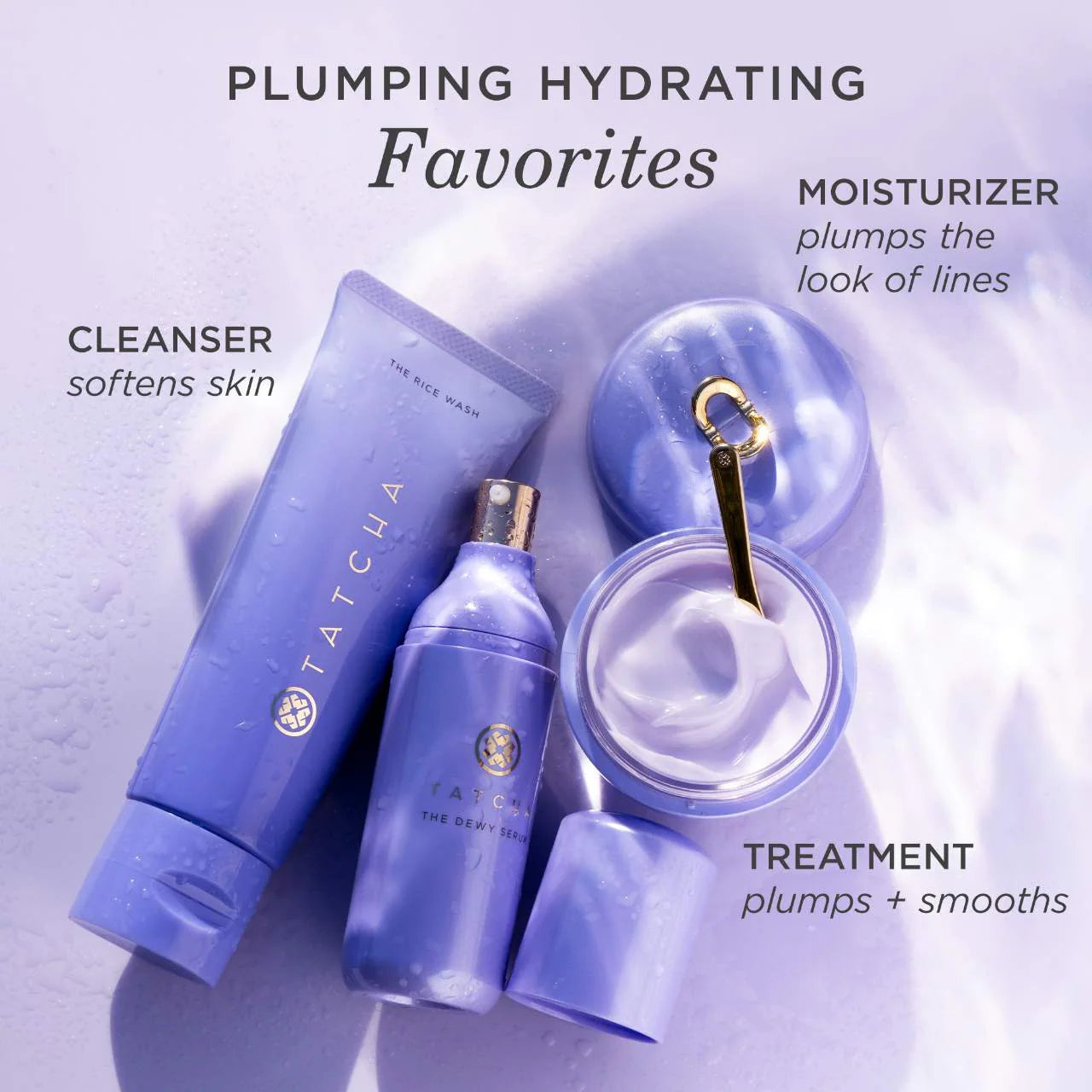 Tatcha The Dewy Skin Cream Plumping & Hydrating Moisturizer