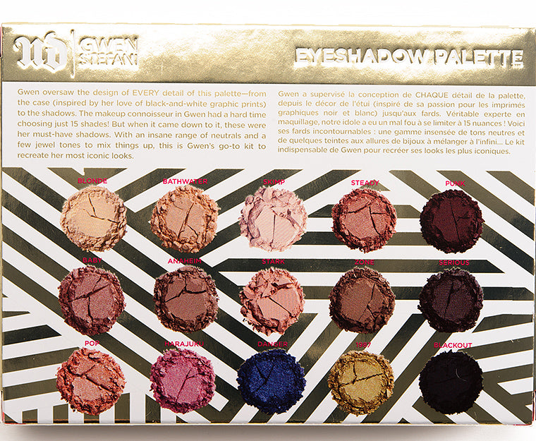 Urban Decay Gwen Stefani Eyeshadow Palette
