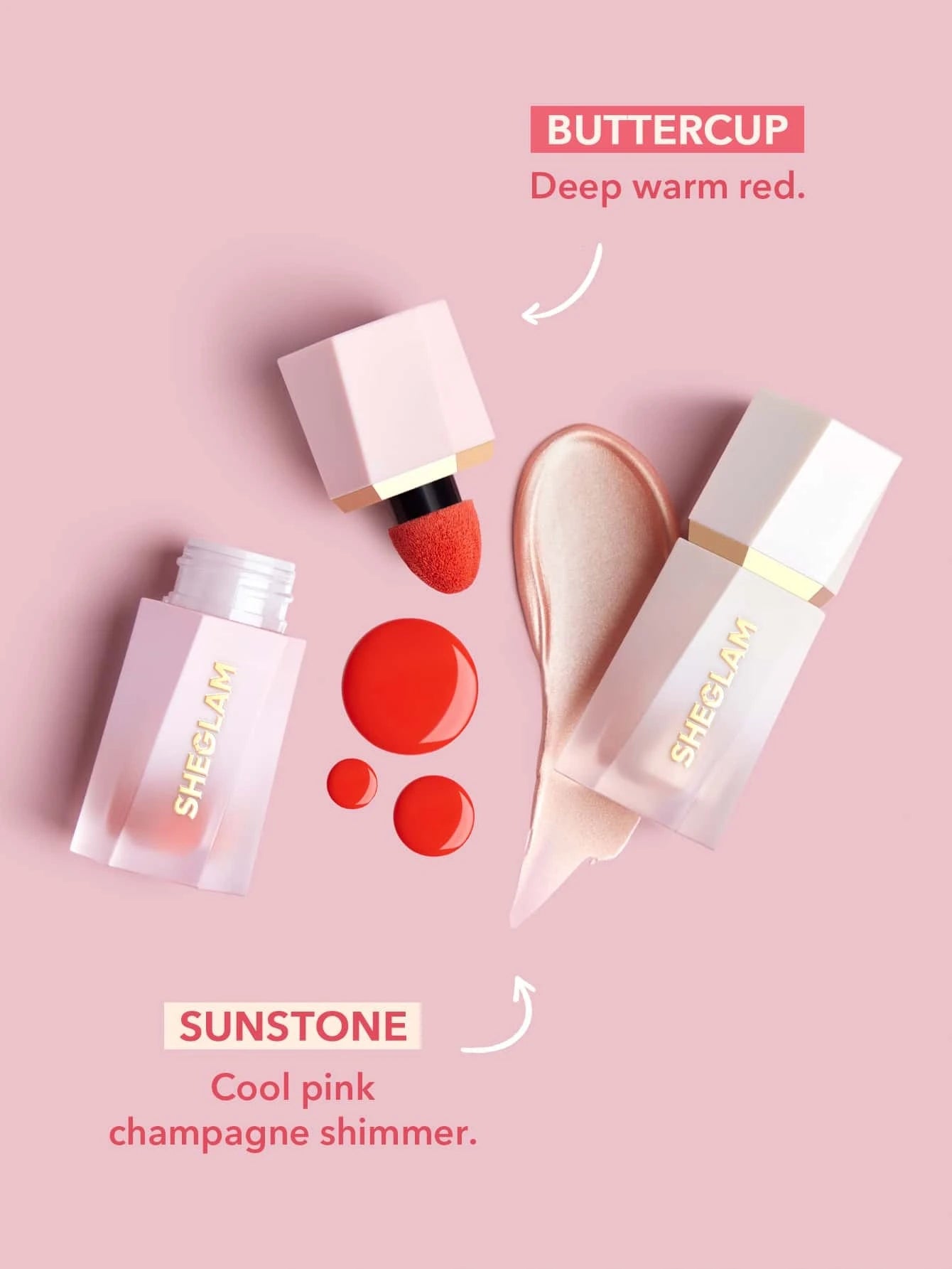Sheglam Cosmetics X KENIA OS Liquid Blush & Highlighter Kit