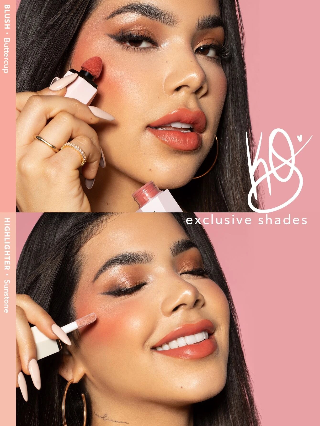 Sheglam Cosmetics X KENIA OS Liquid Blush & Highlighter Kit