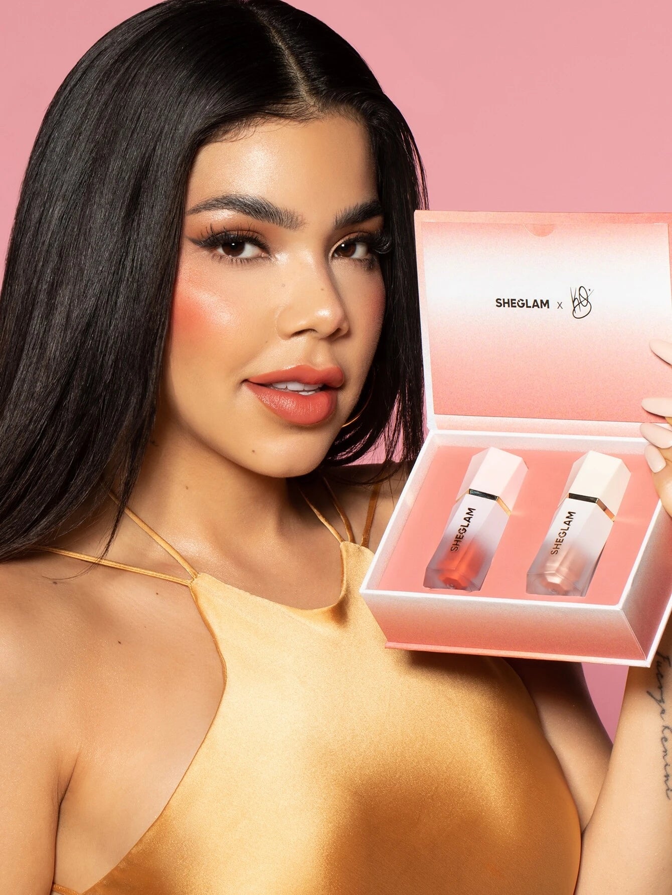 Sheglam Cosmetics X KENIA OS Liquid Blush & Highlighter Kit