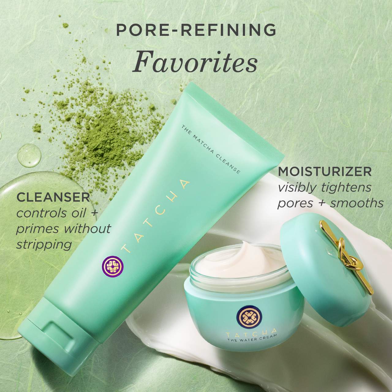 Tatcha Mini Water Cream Oil-Free Pore Minimizing Moisturizer - MINI SIZE