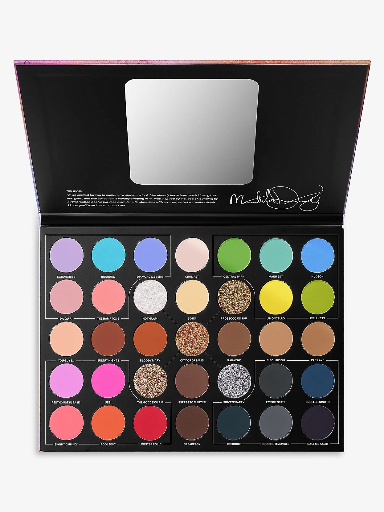 morphe succulent palette Morphe x Meredith Duxbury 35 Pan Artistry Palette Eyeshadow Palette (Limited Edition)