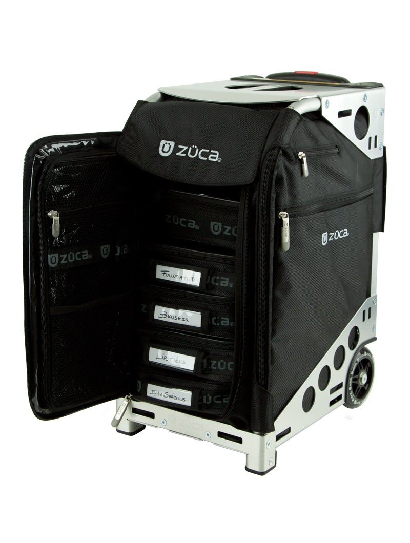 Zuca Pro Artist Black on Silver