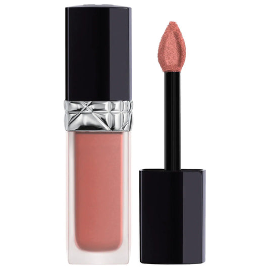 Dior Rouge Forever Liquid Transfer-Proof Lipstick in 100 FOREVER NUDE