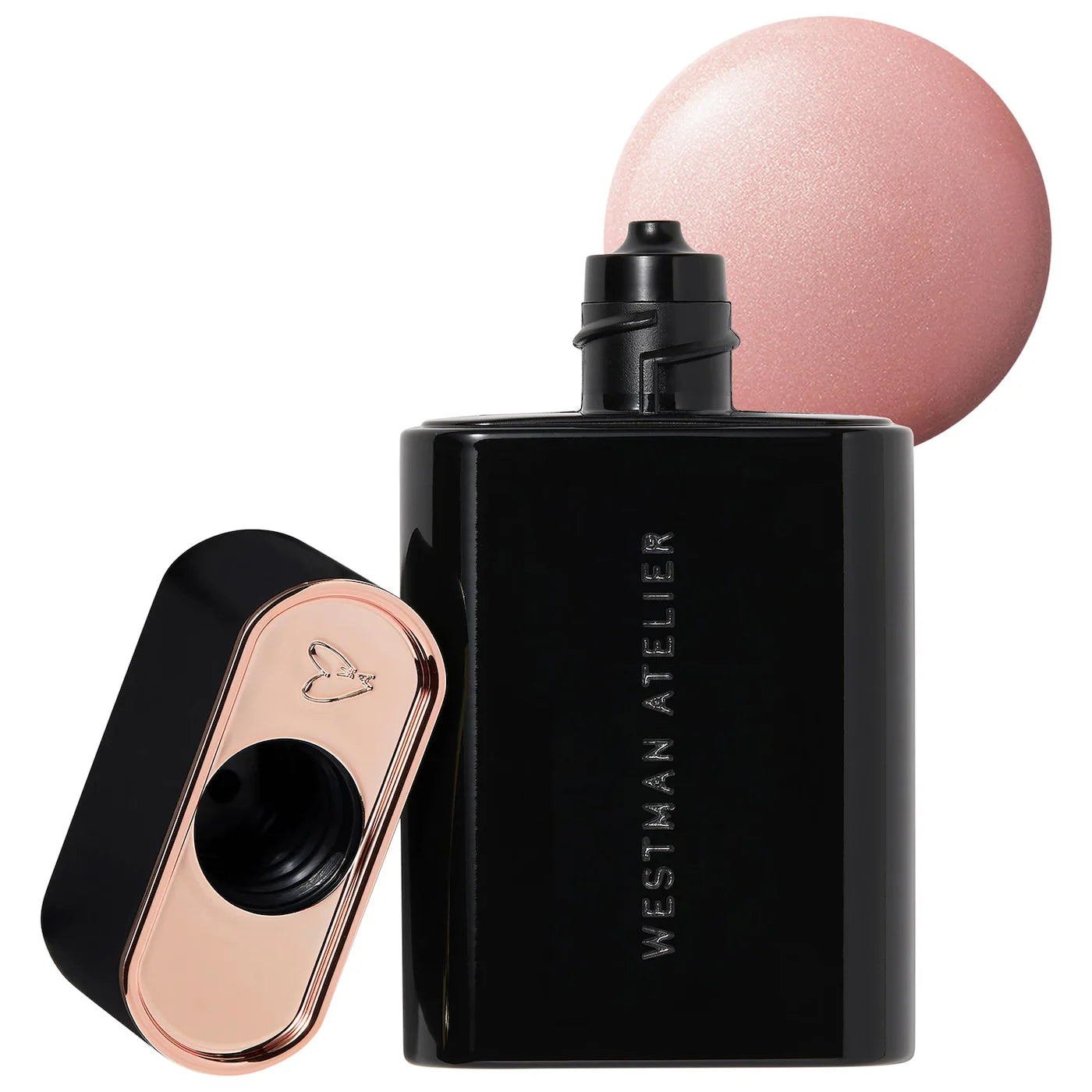 Westman Atelier Liquid Super Loaded All-Over Illuminator Drops with Vitamin C in Peau De Rosè