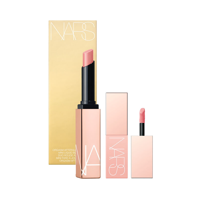 Nars Orgasm Afterglow Lipstick and Mini Liquid Blush Duo (Holiday Edition)