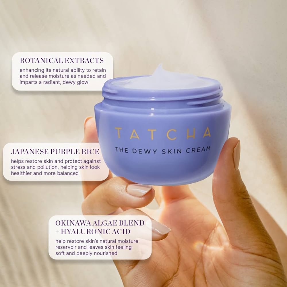 Tatcha Mini Dewy Skin Cream Plumping & Hydrating Moisturizer - MINI SIZE