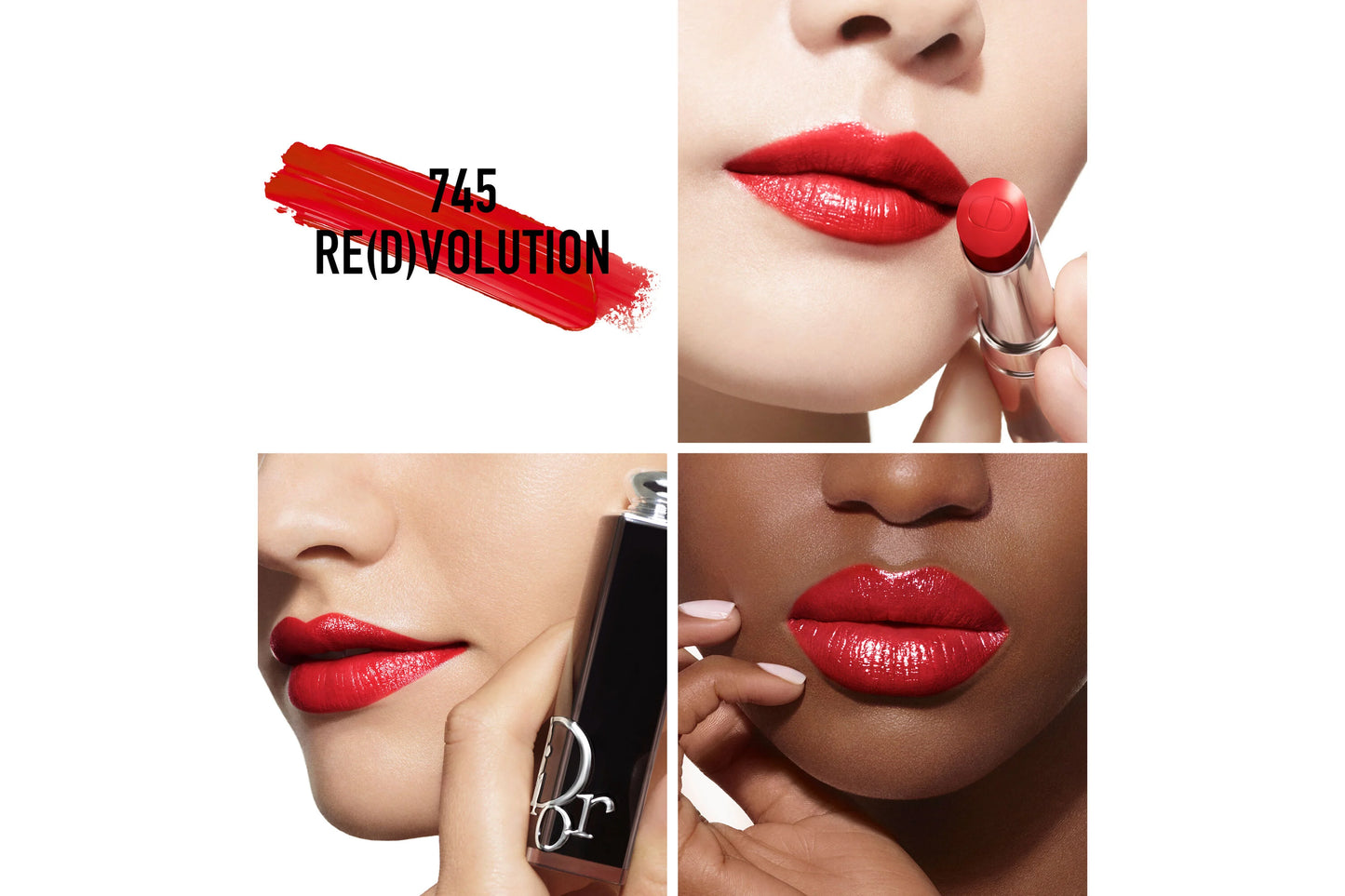 Dior Hydrating Shine Lipstick in 745 Re(d)volution
