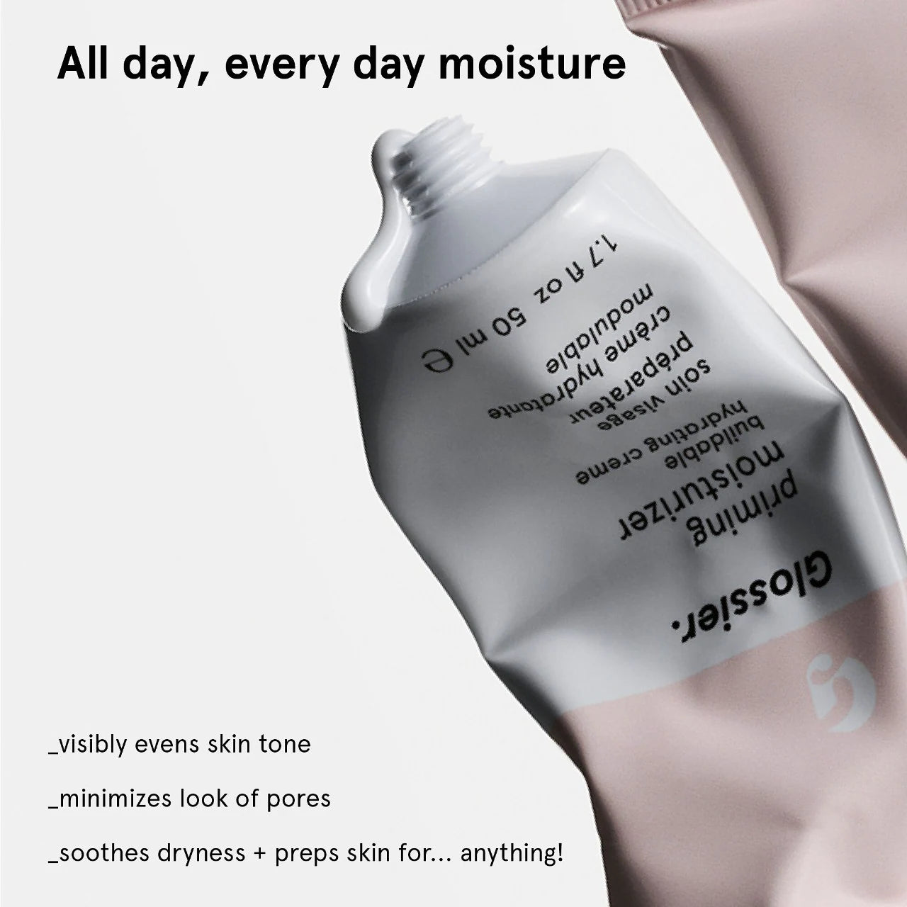 Glossier Priming Moisturizer Lightweight Buildable Face Cream
