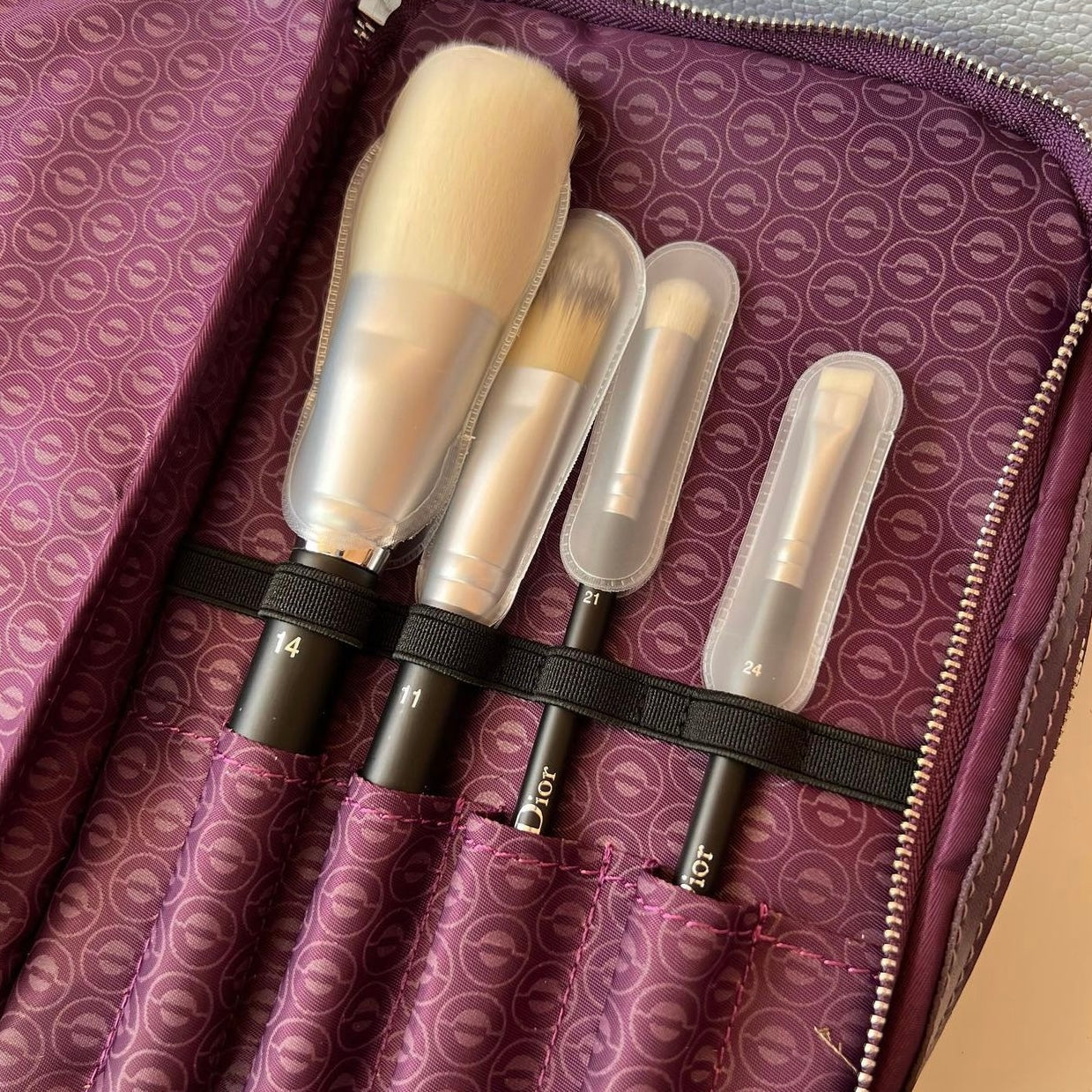Dior Backstage Makeup Brush Set with Travel Vanity Case