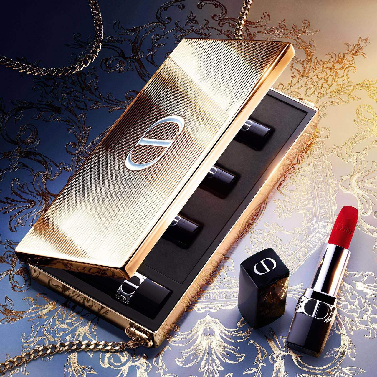 Dior Rouge Dior Minaudière Clutch: Lipstick Collection Case - Limited Edition