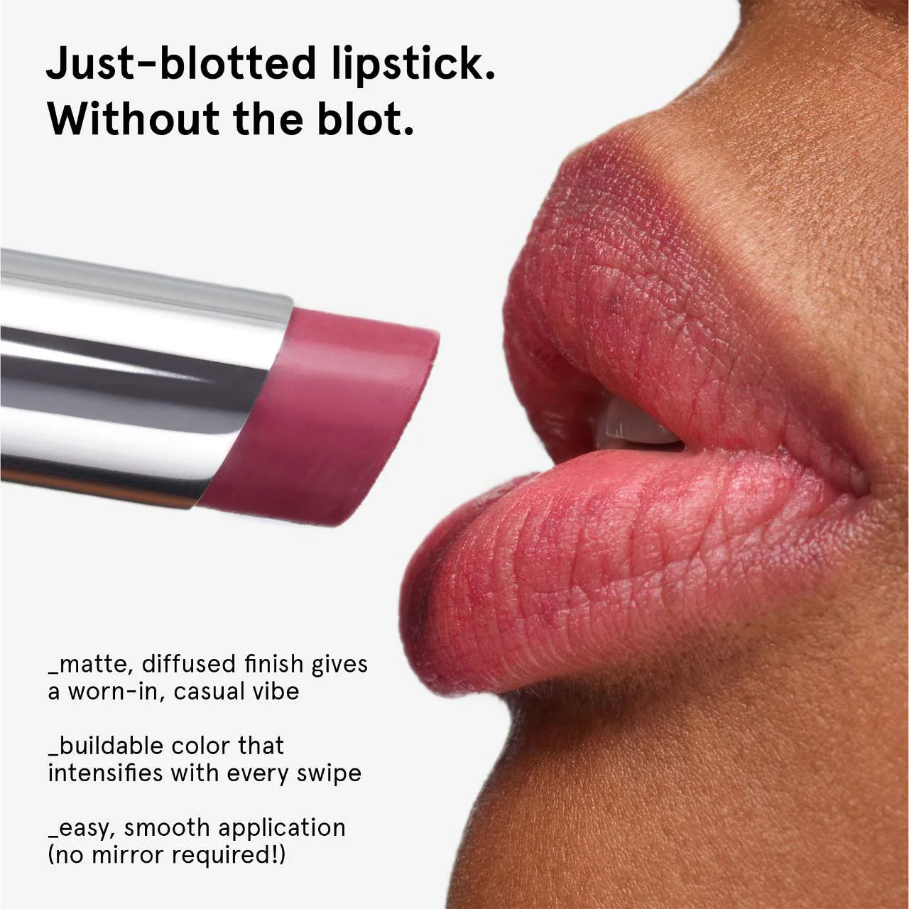 Glossier Generation G Sheer Matte Lipstick in LEO