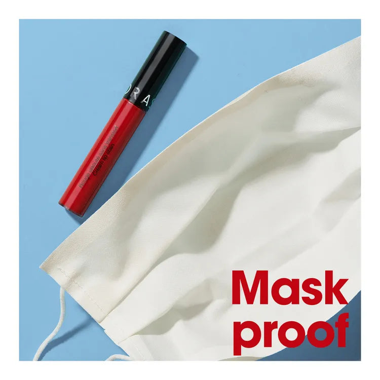 Sephora Cream Lip Stain Liquid Lipstick in 96 Red Velvet - TRAVEL SIZE