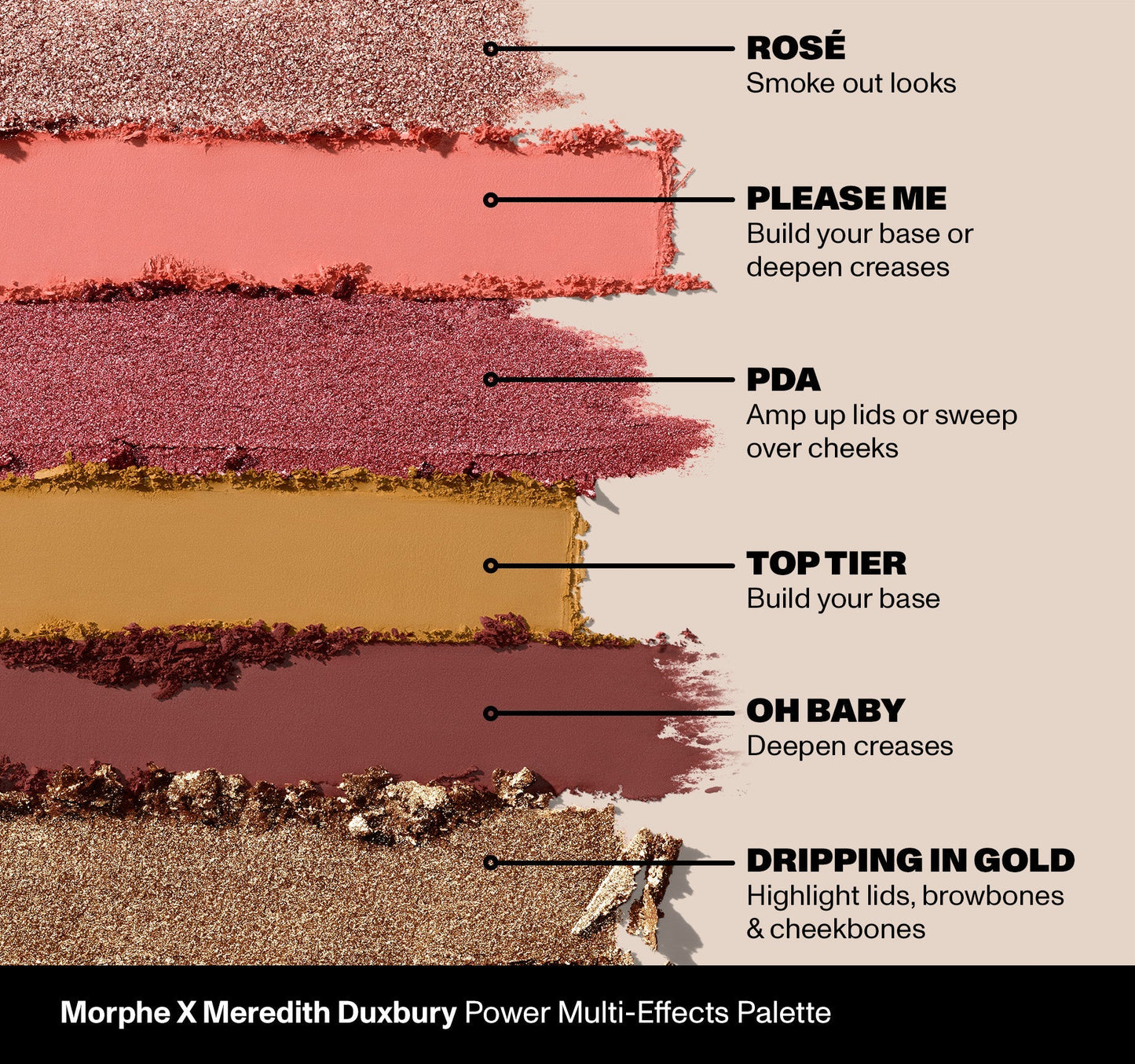 Morphe x Meredith Duxbury Power Multi-Effects Palette (Limited Edition)