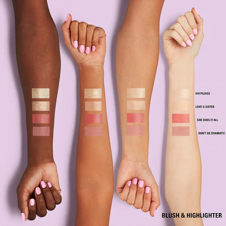 Kylie x Kendall Blush and Highlighting Cheek Quad (Limited Edition)