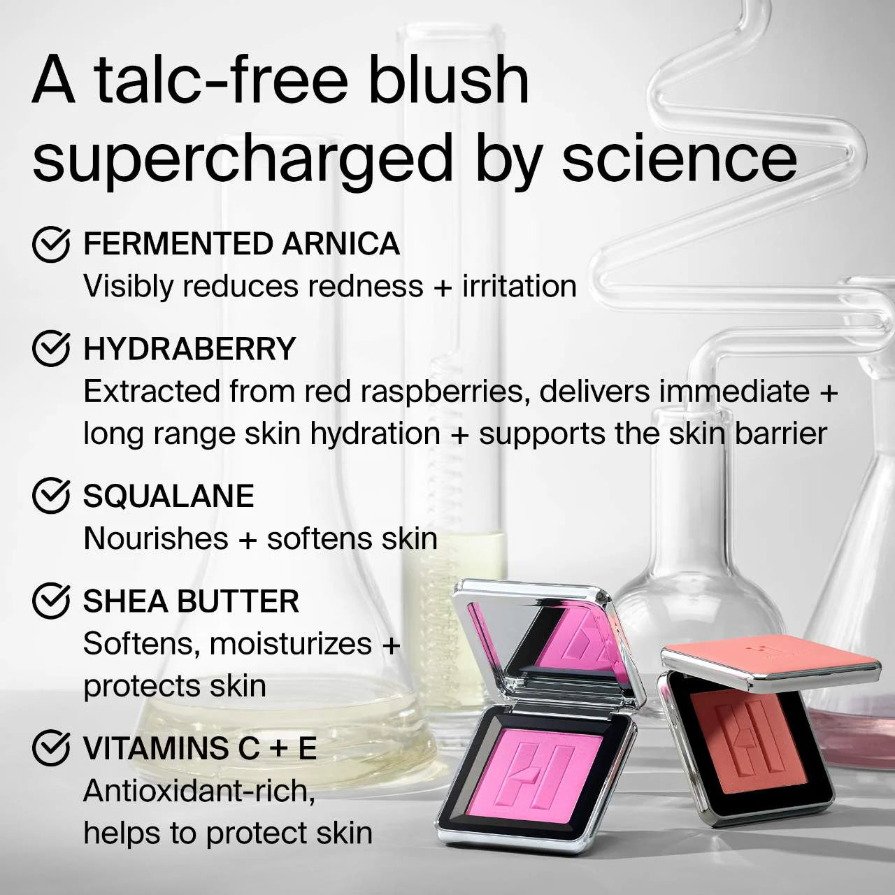 HAUS LABS BY LADY GAGA Color Fuse Talc-Free Blush Powder