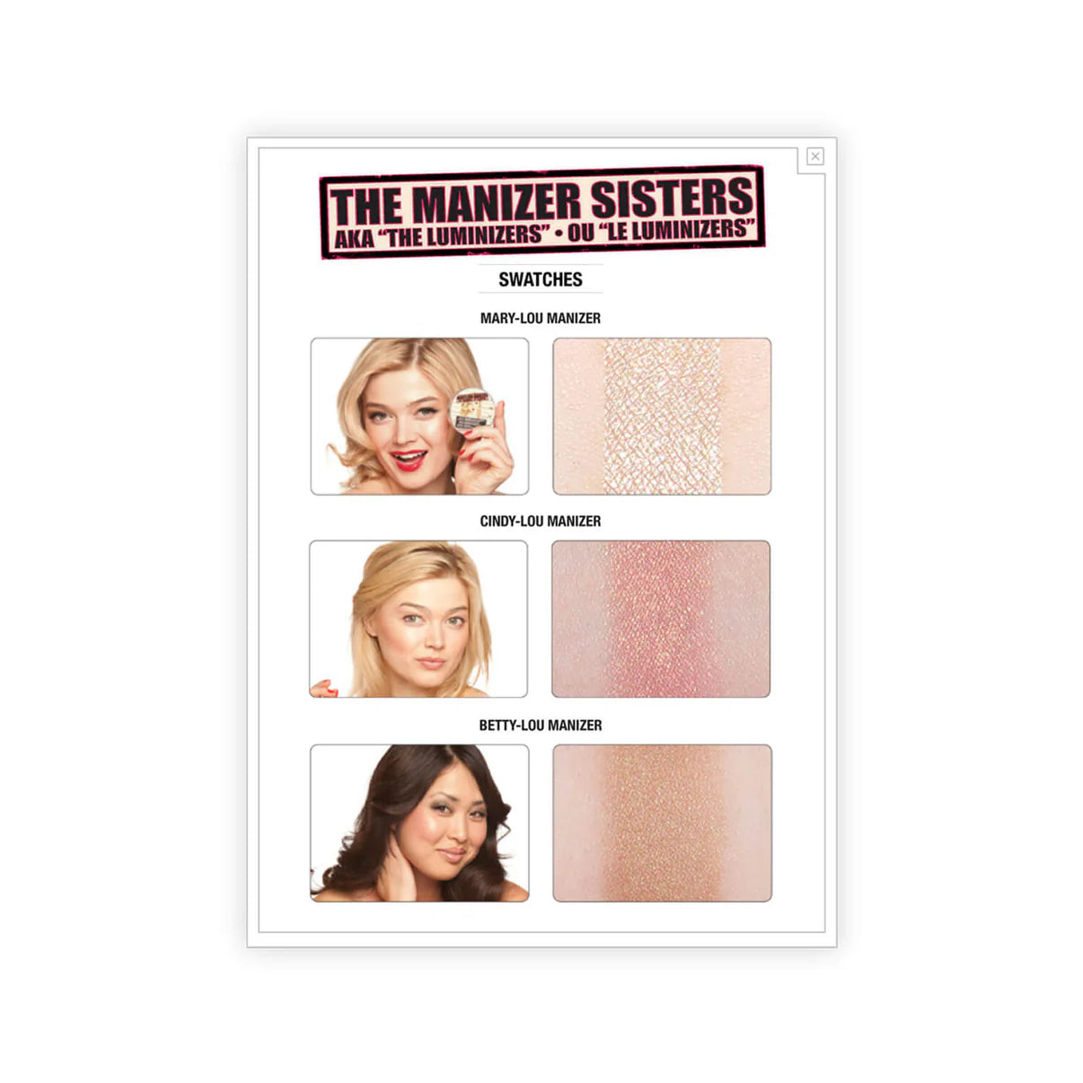 TheBalm The Manizer Sisters Palette