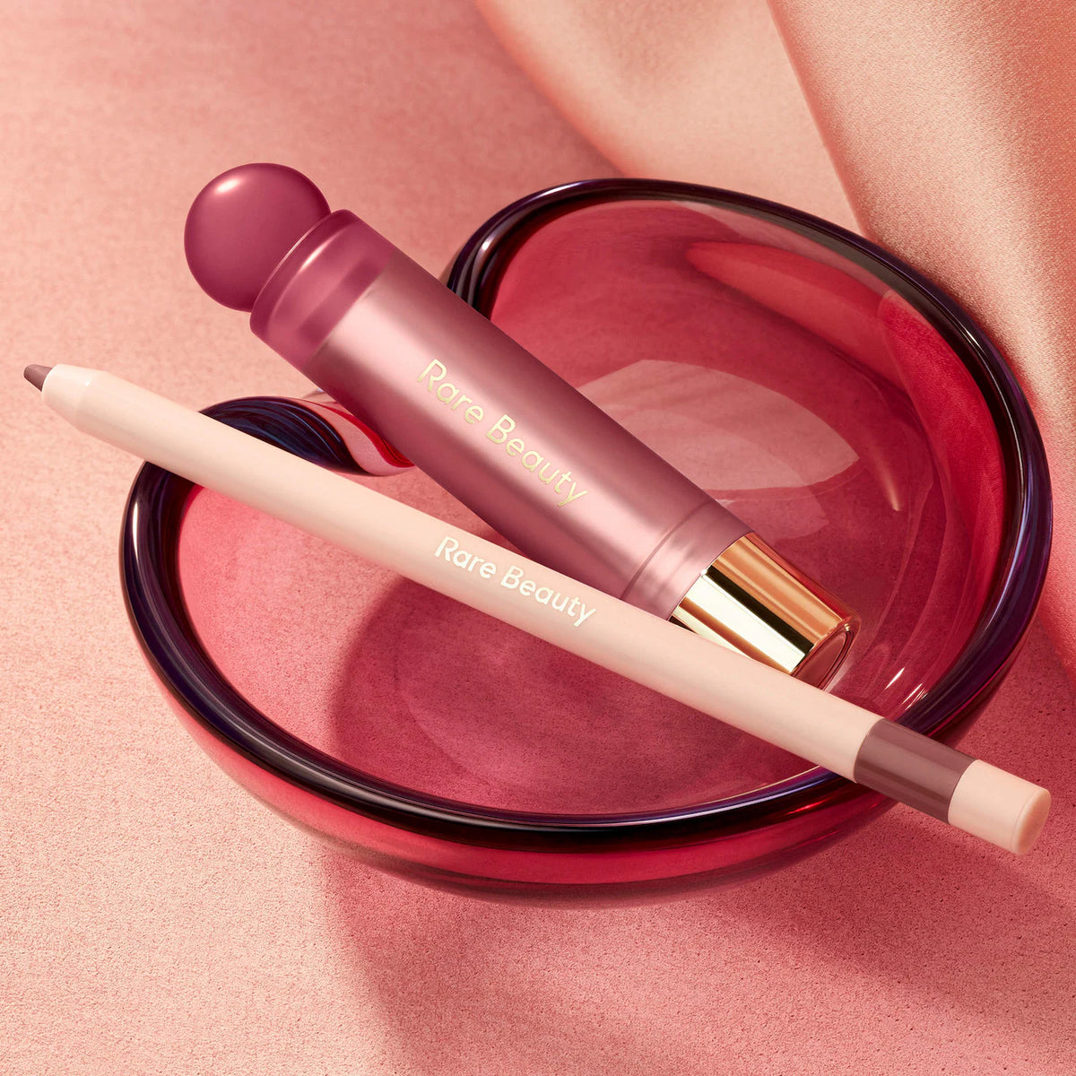 Rare Beauty Mauve Faves Lip Duo Makeup Gift Set