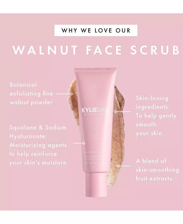 Kylie Skin Walnut Face Scrub