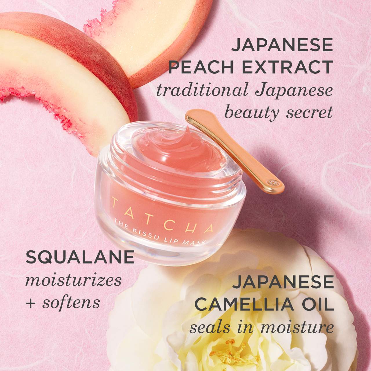 Tatcha The Kissu Hydrating & Plumping Lip Mask