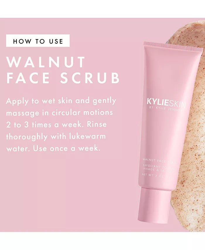 Kylie Skin Walnut Face Scrub