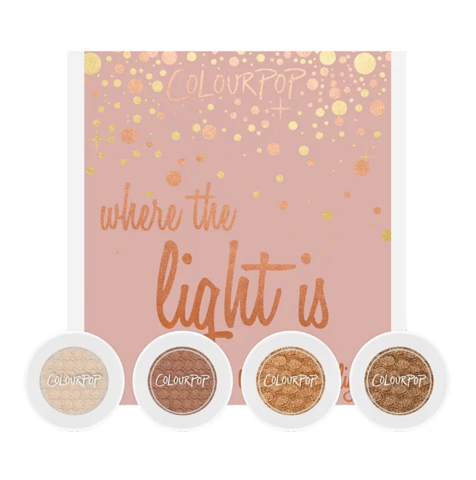 Colourpop x Kathleen Lights Where The Light Is Foursome Set