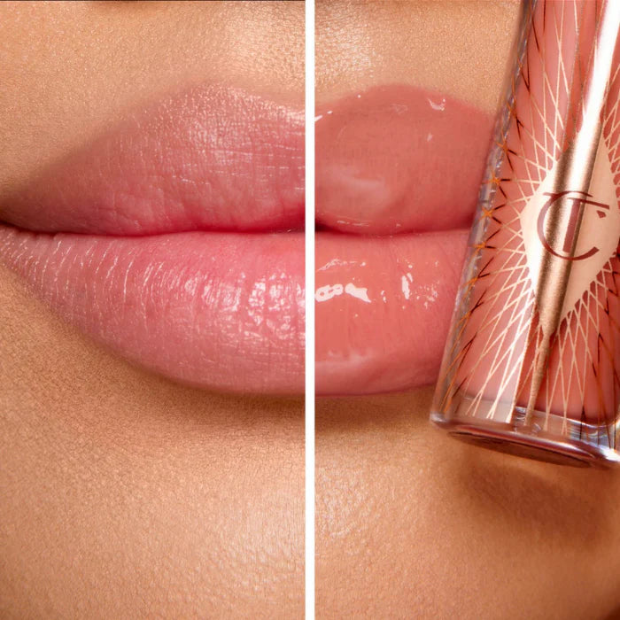 Charlotte Tilbury Mini Collagen Lip Bath Gloss in PILLOW TALK (Part Out from Set)