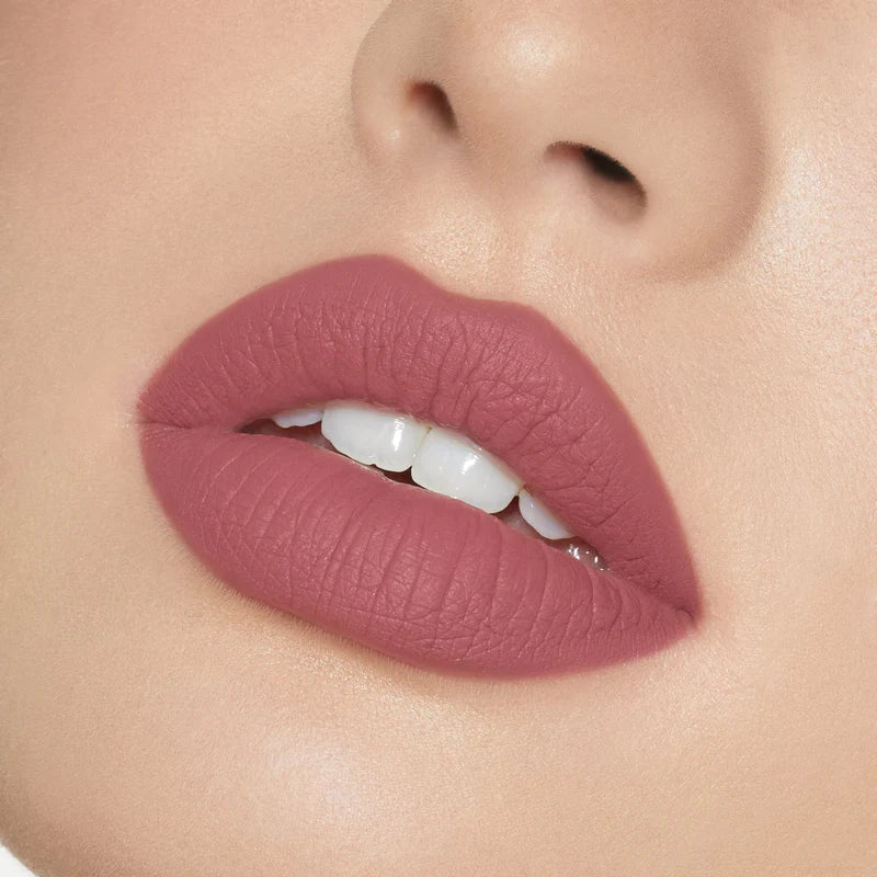 Kylie Liquid Matte Lipstick in POSIE K