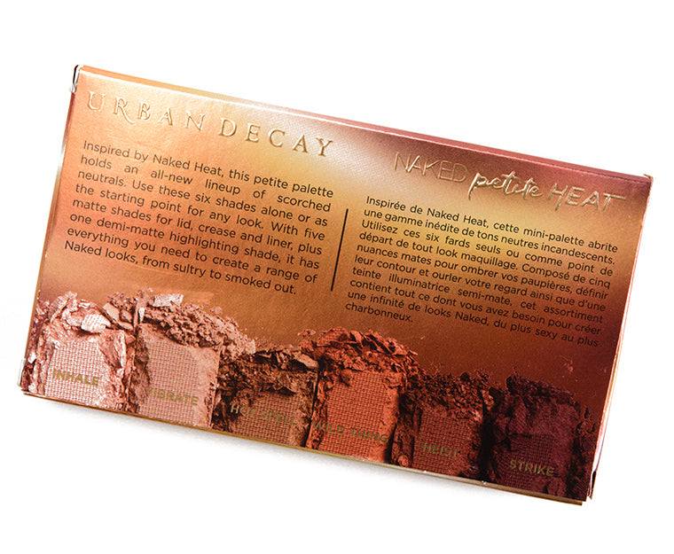 Urban Decay Naked Petite Heat Eyeshadow Palette