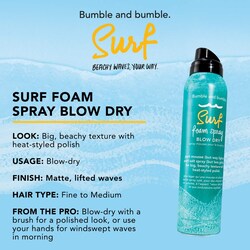 Bumble and Bumble Surf Foam Spray Blow Dry - Travel Size