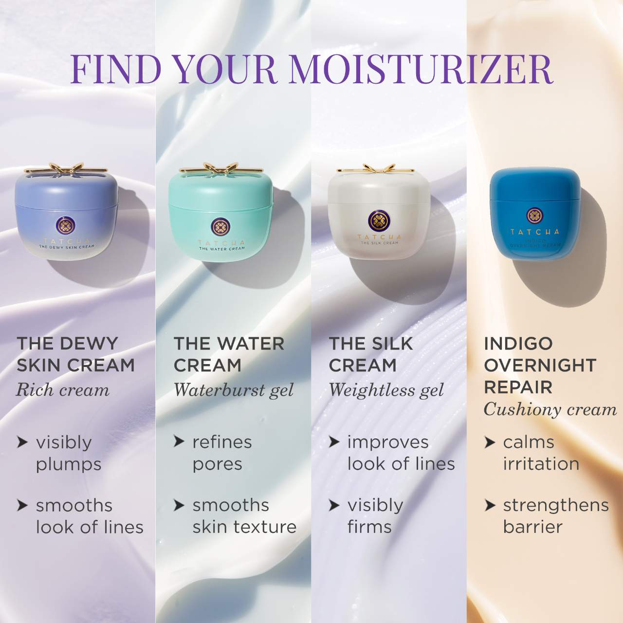 Tatcha The Dewy Skin Cream Plumping & Hydrating Moisturizer