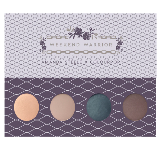 Colourpop x Amanda Steele Weekend Warrior Pressed Powder Shadow Collection (Limited Edition)