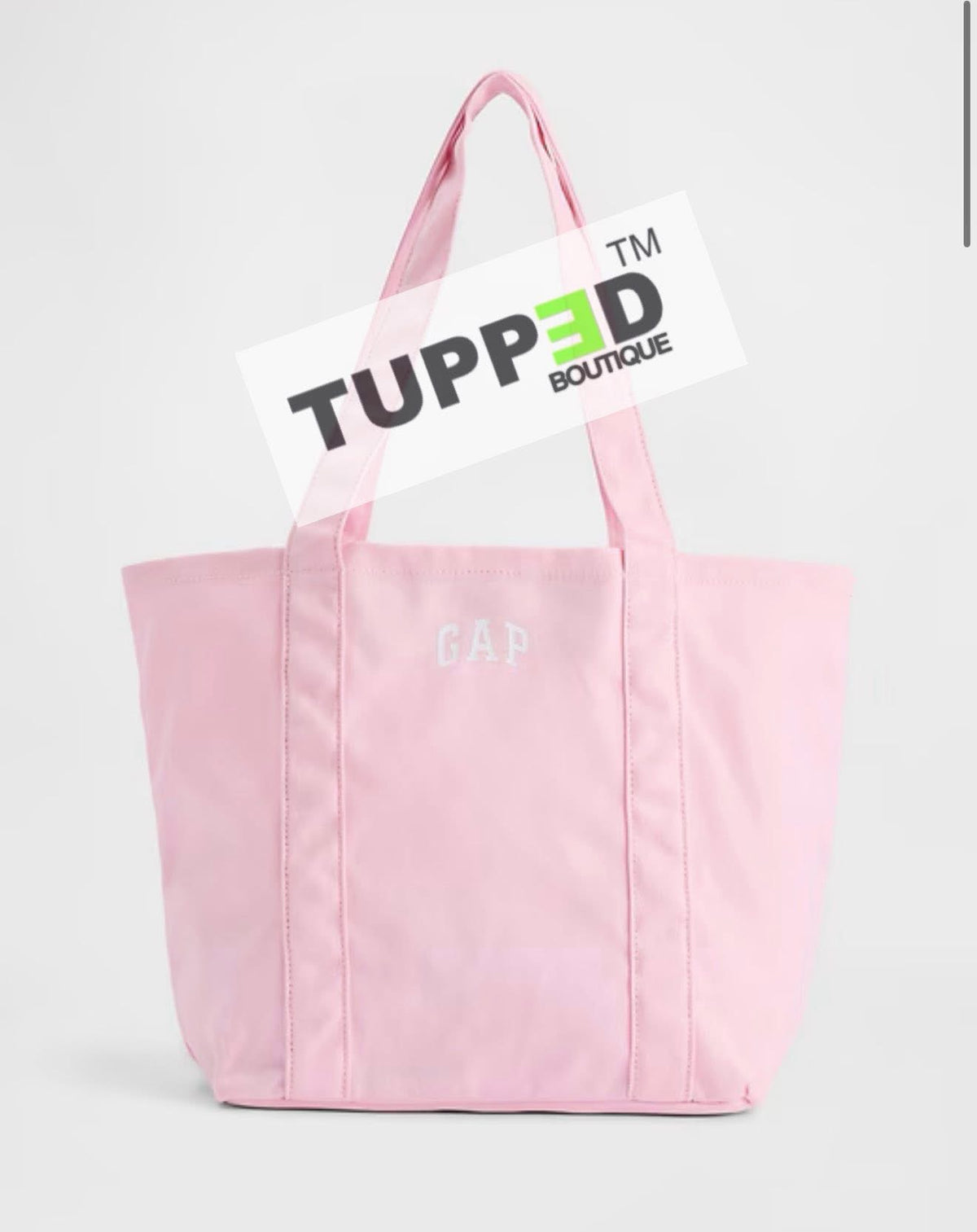 GAP : MINI GAP LOGO TOTE BAG in PRIMROSE PINK