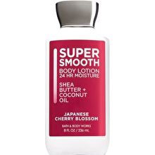 Bath & Body Works Body Lotion - SUPER SMOOTH (JAPANESE CHERRY BLOSSOM) 236ML