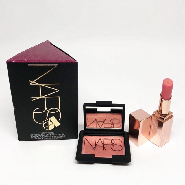 Nars Softcore Afterglow Lip Balm and Blush Set