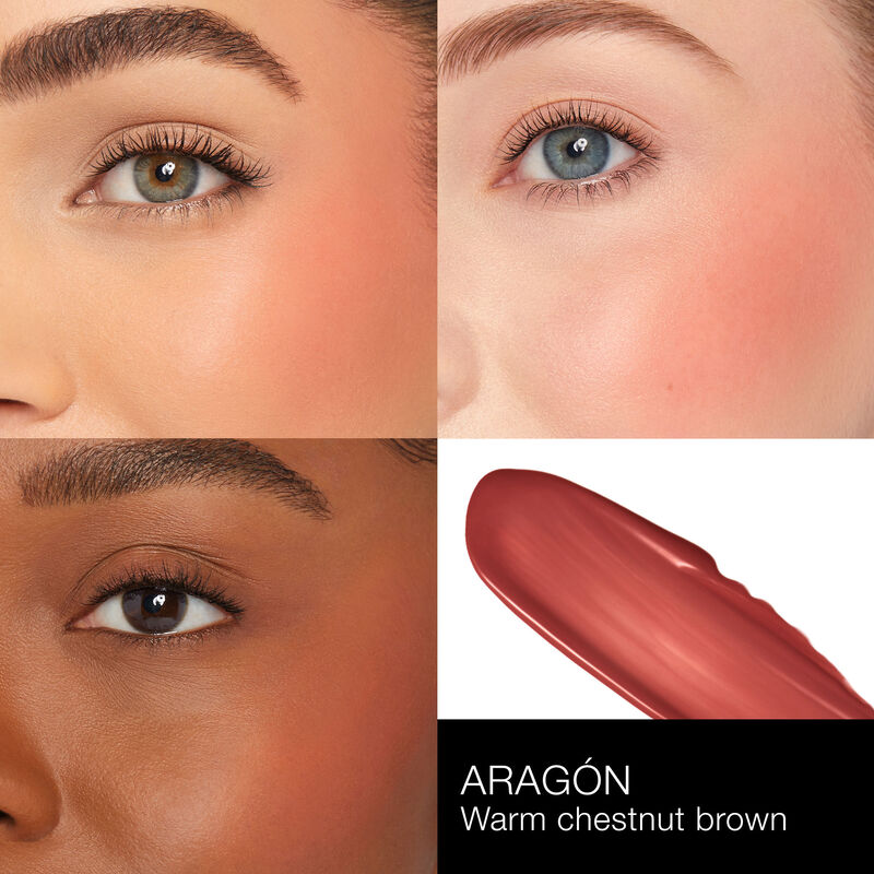 Nars Afterglow Lipstick in Mini Liquid Blush Duo in ARAGON
