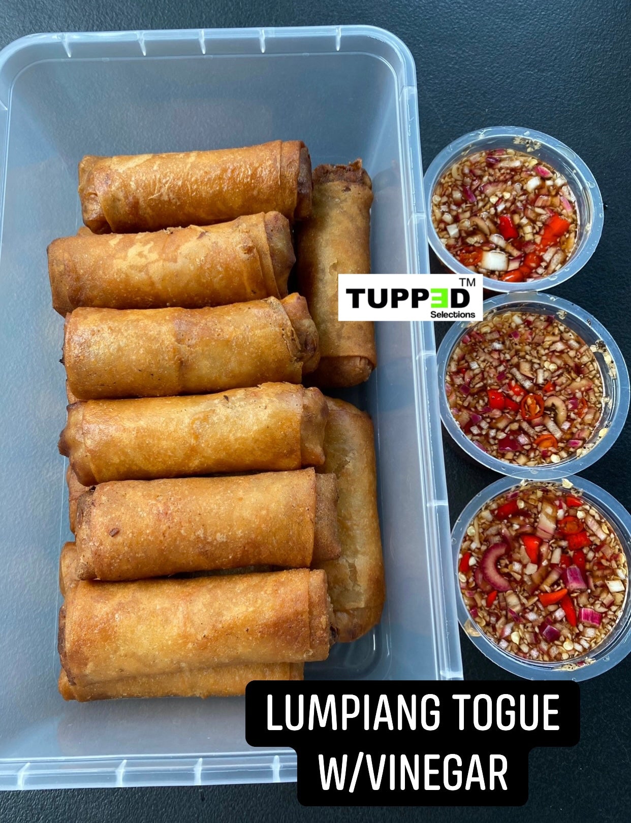 LUMPIANG TOGUE WITH VINEGAR