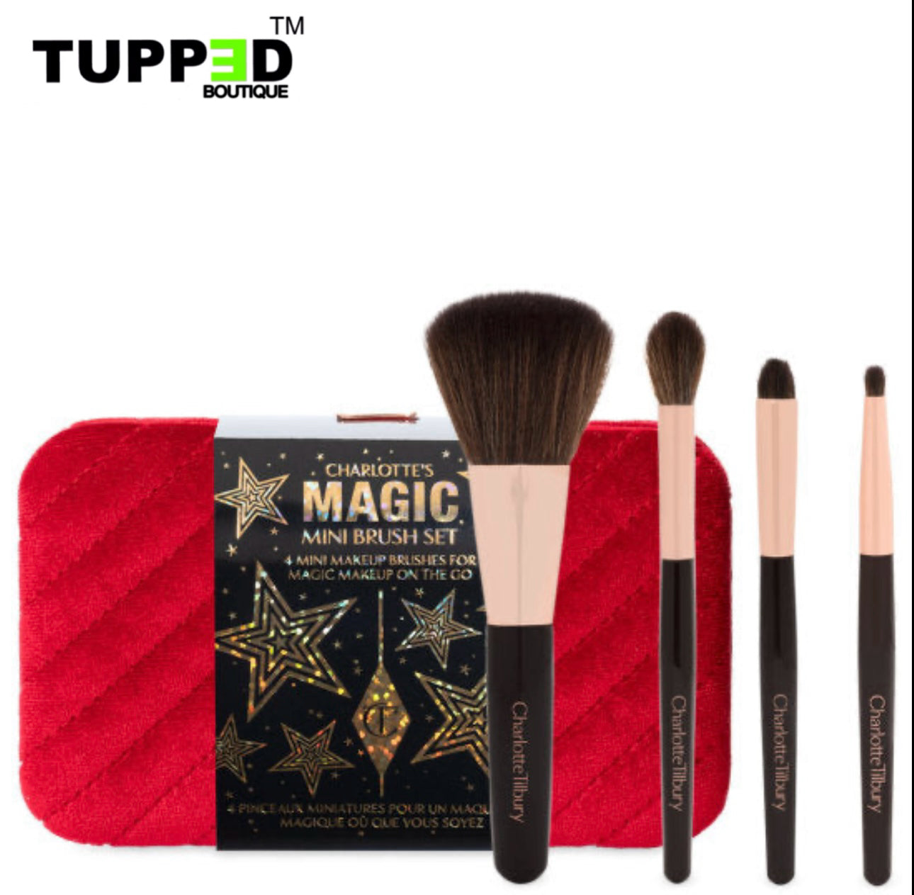 Charlotte Tilbury Magic Mini Brush Set - RED