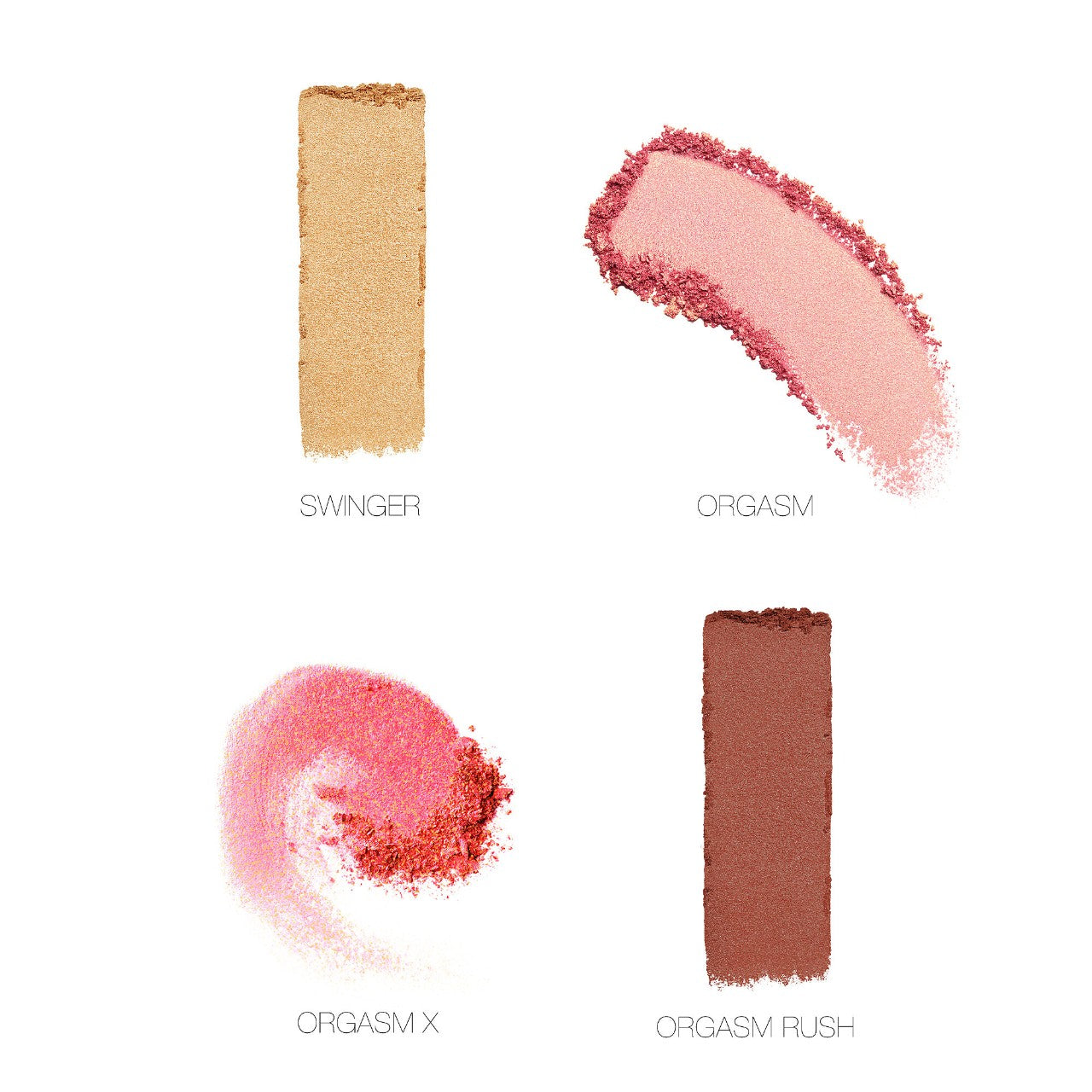 Nars Orgasm Four Play Blush, Contour, and Highlighter Palette