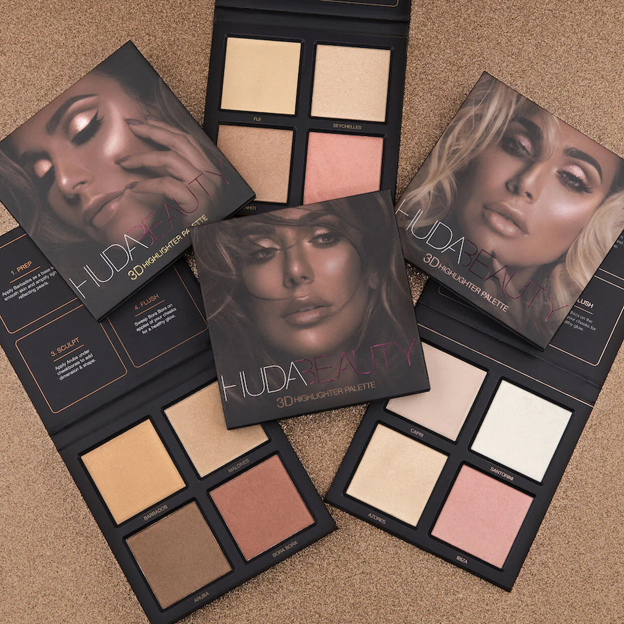 Huda Beauty 3D Highlighter Palette