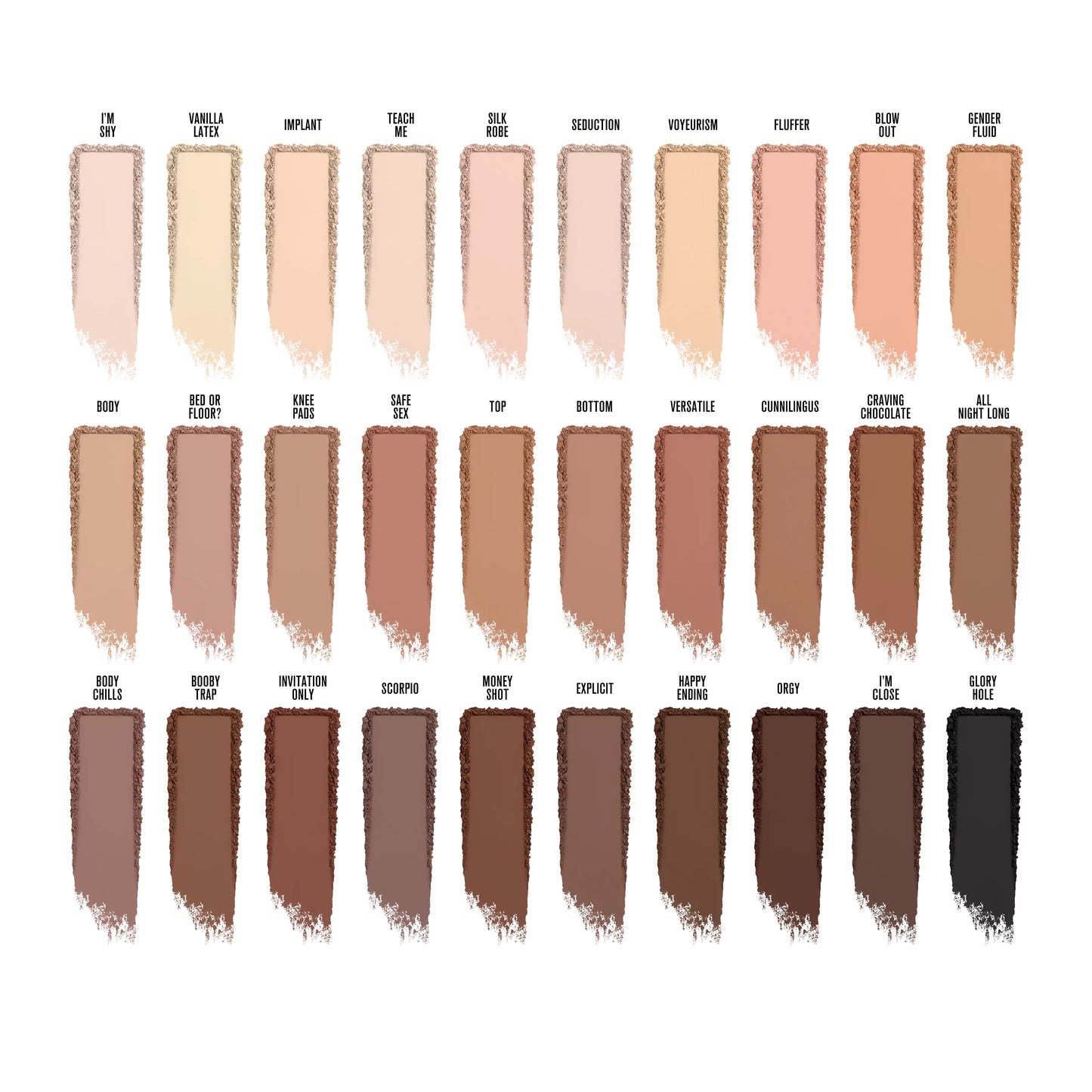 Jeffree Star Orgy Eyeshadow Palette
