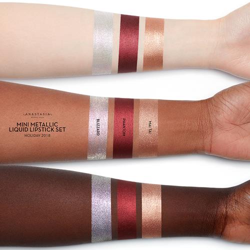 Anastasia Mini Metallic Liquid Lipstick Set