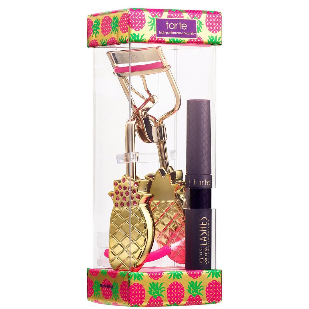Tarte Lashy and Flashy Lash Curler and Mascara Set (Limited Edition)
