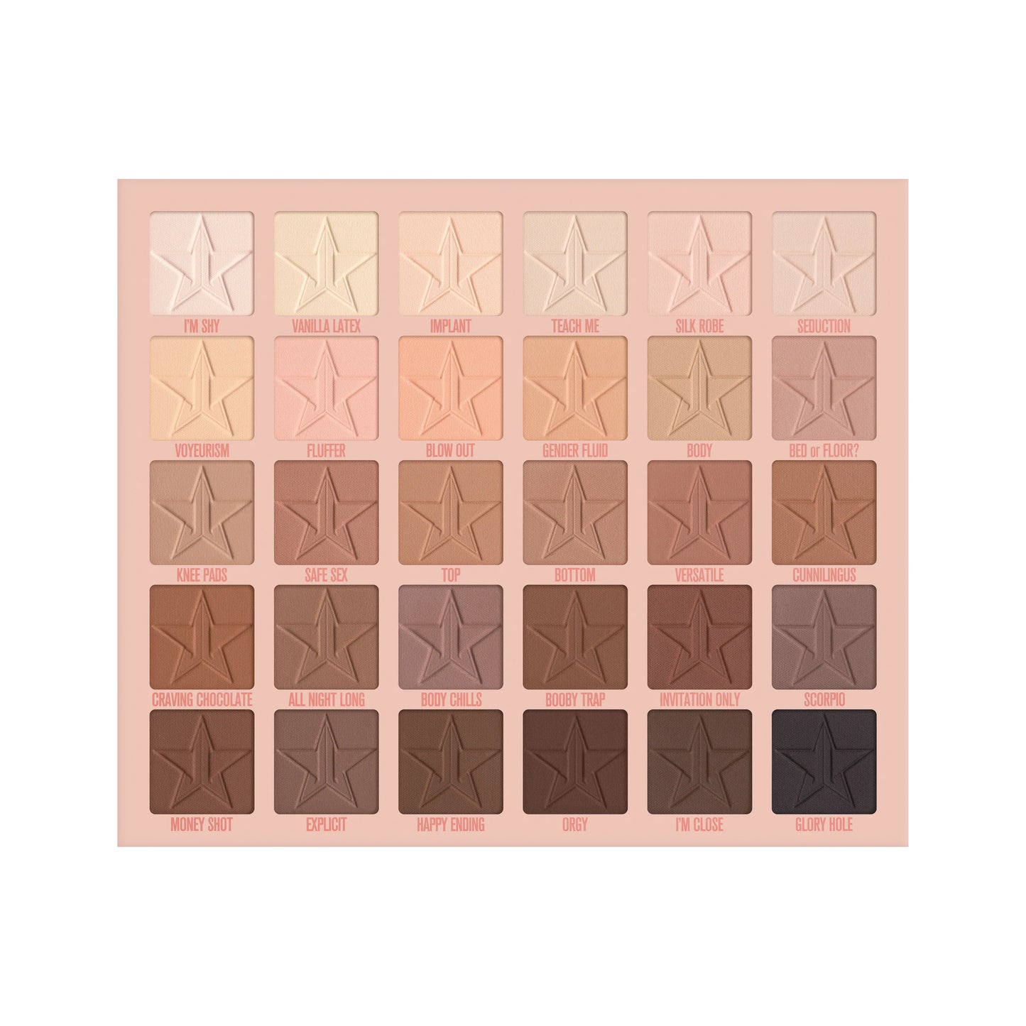 Jeffree Star Orgy Eyeshadow Palette