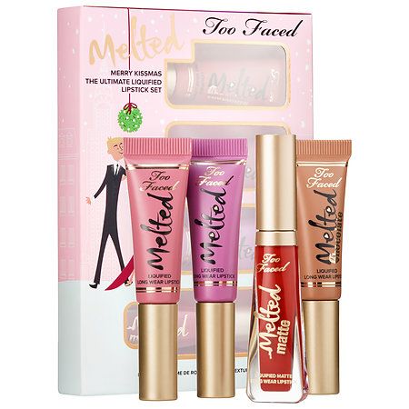 Too Faced Merry Kissmas The Ultimate Liquified Lipstick Set