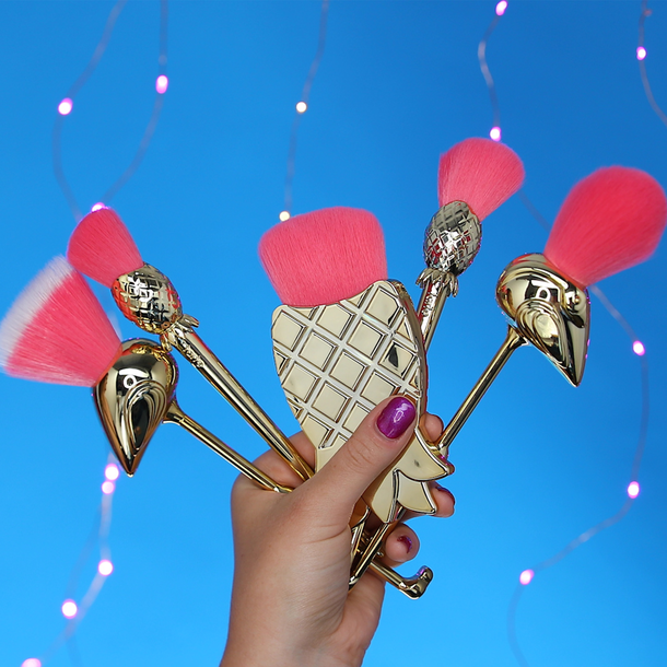 Tarte Let's Flamingle Brush Set (Limited Edition)