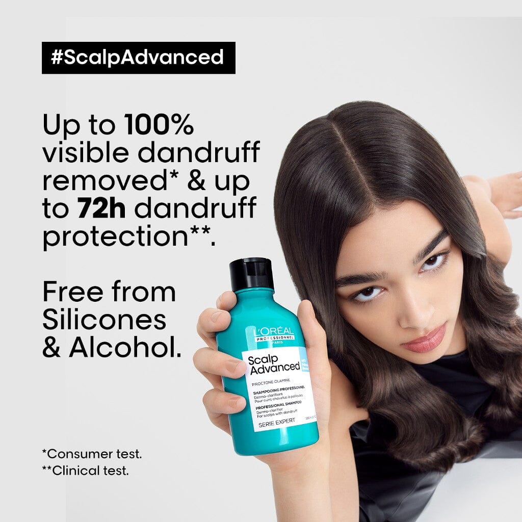 L'Oréal Serie Expert Instant Clear Pure Anti-Dandruff Shampoo 300ml