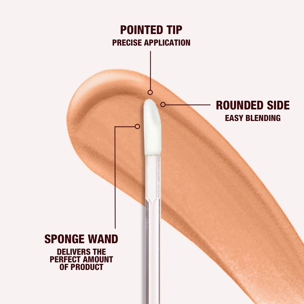 Charlotte Tilbury Beautiful Skin Medium to Full Coverage Radiant Concealer with Hyaluronic Acid