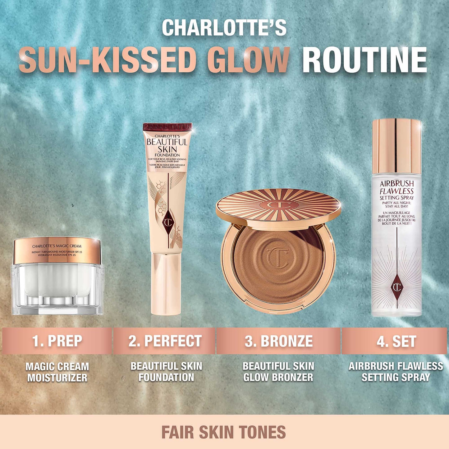 Charlotte Tilbury Beautiful Skin Sun-Kissed Glow Cream Bronzer